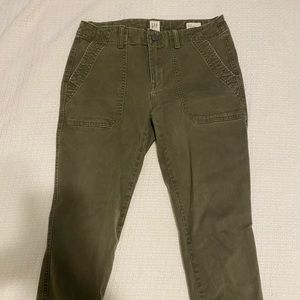 Gap Green Cargo Pants